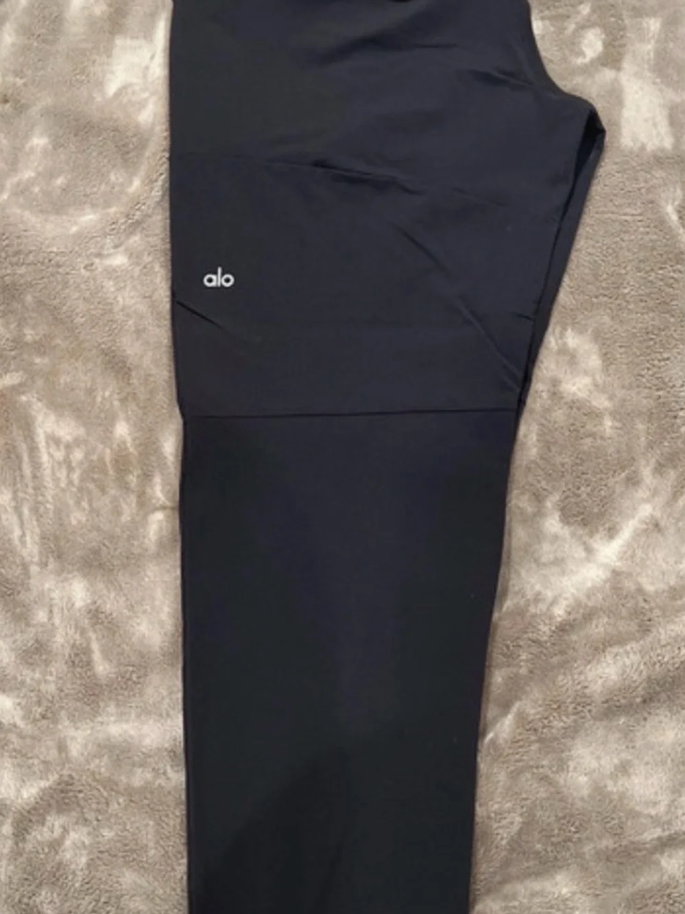 Alo Black Jogger Athletic Pants
